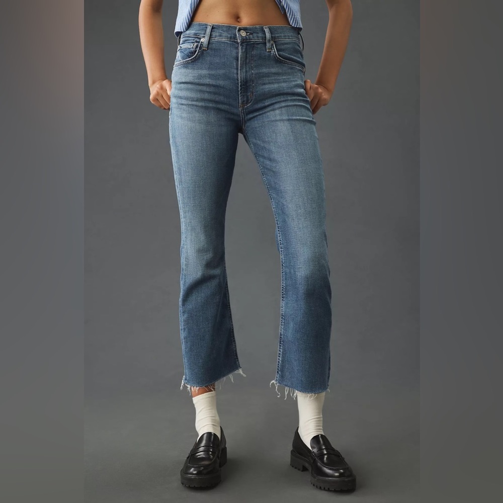 Citizens of Humanity Isola Mid-Rise Crop Bootcut Jeans 26‎